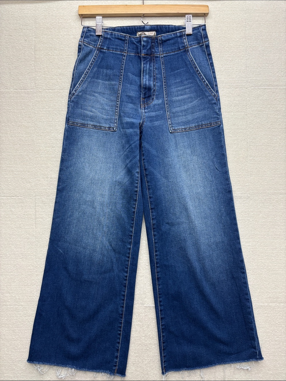 Kut from the Kloth 0 Meg fab ab Wide Leg Dark Blue Women's Jeans